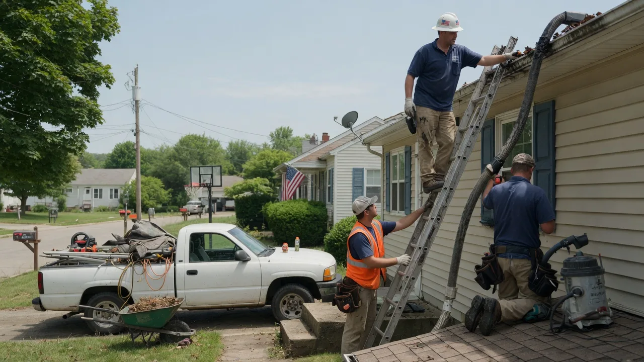 Gutter Installation in New Cambria, KS near me